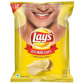LAYS CLASIC SALTED CHIPS RS.10 1pcs